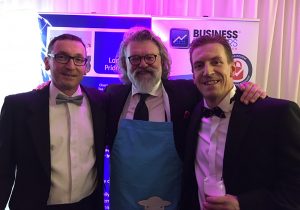 Pioneer Foodservice | Cumbria Family Business Awards 2018 | Hairy Biker Simon King Graham Jenkins | David Jenkins
