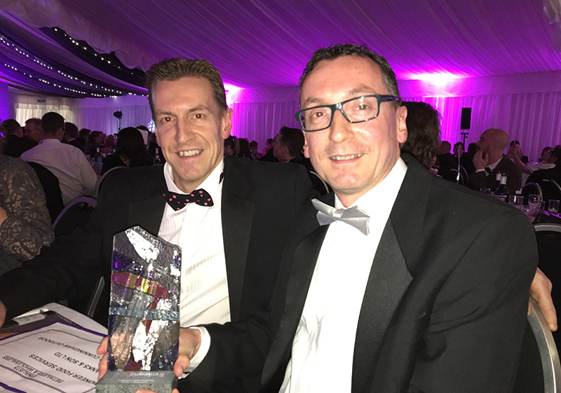 Pioneer Foodservice | Cumbria Family Business Awards 2018 | Graham and David Jenkins