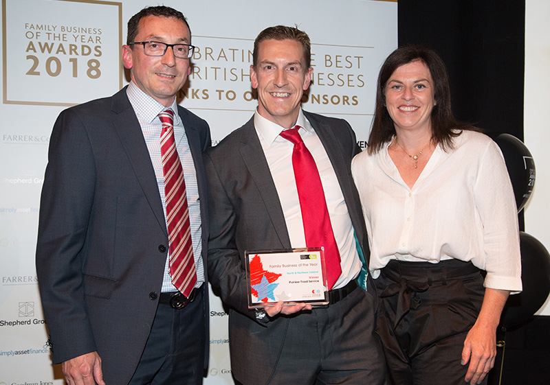 Pioneer Foodservice | Family Business Awards 2018 |award winners